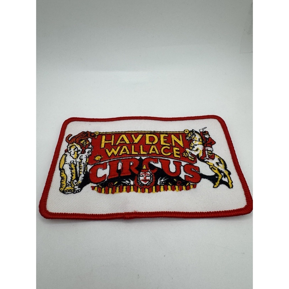 Hayden Wallace Circus Sew On Patch Never Used‎ Vintage